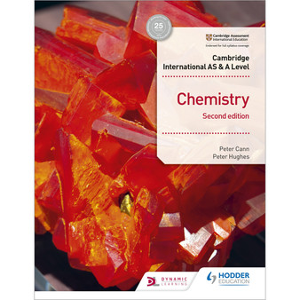 Hodder Cambridge International AS & A Level Chemistry Student's Book (2nd edition) (2022 Examination) - ISBN 9781510480230
