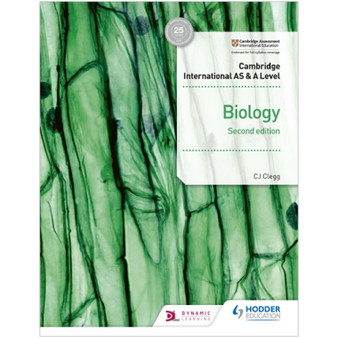 Hodder Cambridge International AS & A Level Biology Student's Book (2nd edition) - ISBN 9781510482876