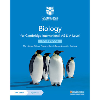 Cambridge International AS & A Level Biology Coursebook with Digital Access (2 Years) - ISBN 9781108859028
