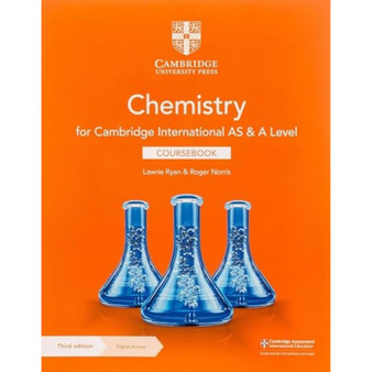 Cambridge International AS & A Level Chemistry Coursebook with Digital Access (2 Years) - ISBN 9781108863193