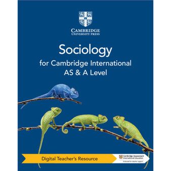 DIGITAL - Cambridge International AS & A Level Sociology Digital Teacher's Resource - ISBN 9781108456500