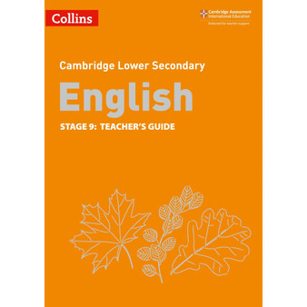 Collins Cambridge Lower Secondary English Teacher's Guide Stage 9 - ISBN 9780008364144