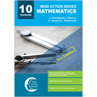Mind Action Series Mathematics Grade 10 Textbook - ISBN 9781776118441