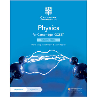 Cambridge IGCSE™ Physics Coursebook with Digital Access (2 Years) - ISBN 9781108888073