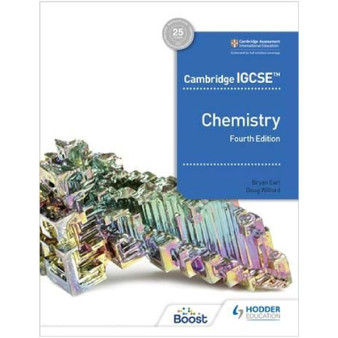 Hodder Cambridge IGCSE Chemistry Learner's Book 4th Edition - ISBN 9781398310506 Hodder Cambridge IGCSE Chemistry Learner's Book 4th Edition - ISBN 9781398310506