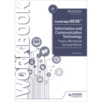 Hodder Cambridge IGCSE ICT Theory Workbook - ISBN 9781398318564