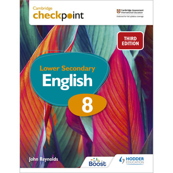 Hodder Checkpoint Lower Secondary English Stage 8 Student's Book (3rd edition) - ISBN 9781398301849
