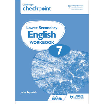 Hodder Checkpoint Lower Secondary English Stage 7 Workbook - ISBN 9781398301337