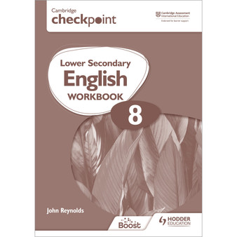 Hodder Checkpoint Lower Secondary English Stage 8 Workbook - ISBN 9781398301344