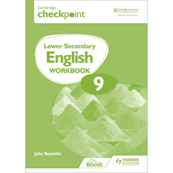 Hodder Checkpoint Lower Secondary English Stage 9 Workbook - ISBN 9781398301368