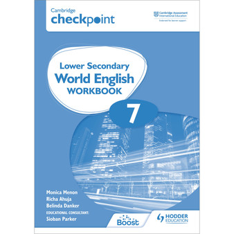 Hodder Checkpoint Lower Secondary World English Stage 7 Workbook - ISBN 9781398311350