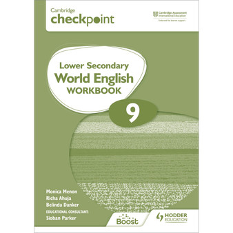 Hodder Checkpoint Lower Secondary World English Stage 9 Workbook - ISBN 9781398311404