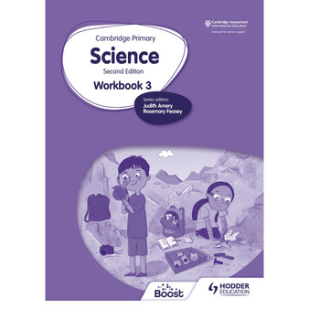 Hodder Cambridge Primary Science Workbook 3 (2nd edition) - ISBN 9781398301498