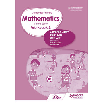 Hodder Cambridge Primary Maths Workbook 2 (2nd edition) - ISBN 9781398301177