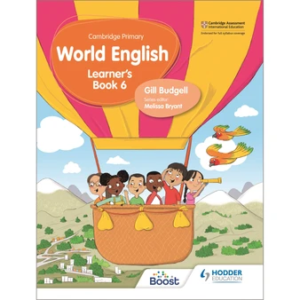 Hodder Cambridge Primary World English Learner's Book Stage 6 - ISBN 9781510468092