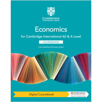 Cambridge International AS & A Level Economics Digital Coursebook (2 Years) - ISBN 9781108822787