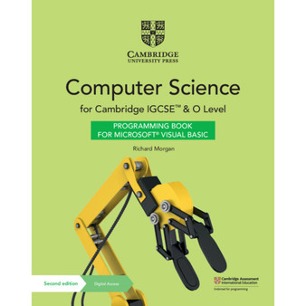 Cambridge IGCSE™ and O Level Microsoft® Visual Basic Computer Science Programming Book with Digital Access (2 Years) - ISBN 9781108935678