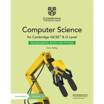 Cambridge IGCSE™ and O Level Python Computer Science Programming Book with Digital Access (2 Years) - ISBN 9781108951562