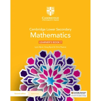Cambridge Lower Secondary Mathematics Learner’s Book 7 with Digital Access (1 Year) - ISBN 9781108771436