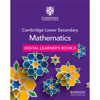 DIGITAL - Cambridge Lower Secondary Stage 8 Mathematics Digital Learner’s Book (1 Year) - ISBN 9781108746427