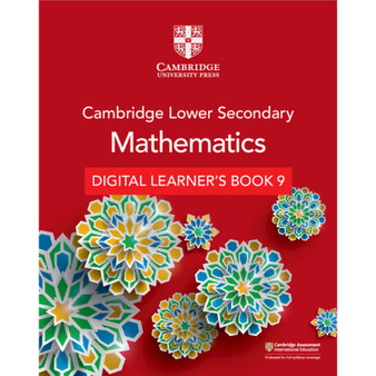 DIGITAL - Cambridge Lower Secondary Stage 9 Mathematics Digital Learner’s Book (1 Year) - ISBN 9781108746519