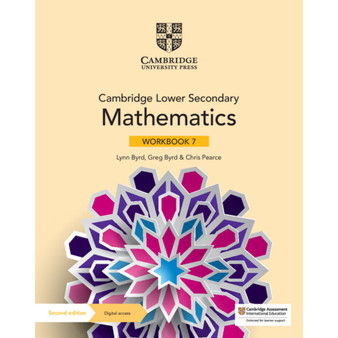 SALE - Cambridge Lower Secondary Mathematics Workbook 7 with Digital Access (1 Year) - ISBN 9781108746366