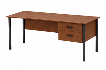 BEACON™ Heavy-Duty Teacher's Desk in MDF Supawood. Small - W1200 x D700 x H750mm