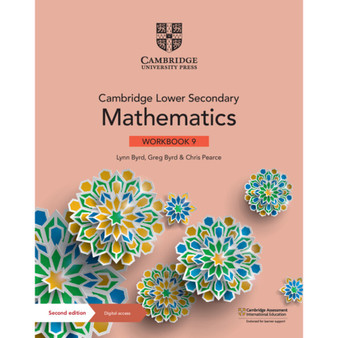 SALE - Cambridge Lower Secondary Mathematics Workbook 9 with Digital Access (1 Year) - ISBN 9781108746502