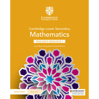 Cambridge Lower Secondary Mathematics Stage 7 Teacher’s Resource with Digital Access - ISBN 9781108771405