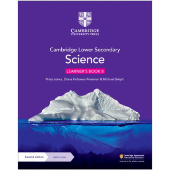 Cambridge Lower Secondary Science Learner's Book 8 with Digital Access (1 Year) - ISBN 9781108742825 Cambridge Lower Secondary Science Learner's Book 8 with Digital Access (1 Year) - ISBN 9781108742825