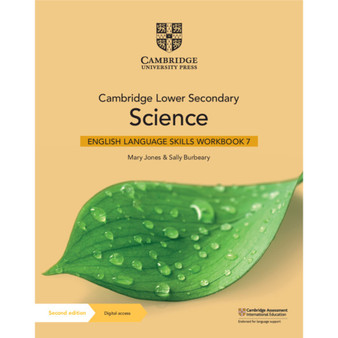 Cambridge Lower Secondary Science English Stage 7 Language Skills Workbook with Digital Access (1 Year) - ISBN 9781108799027