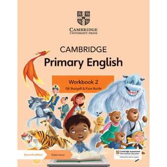 Cambridge Primary English Workbook 2 with Digital Access (1 Year) - ISBN 9781108789943