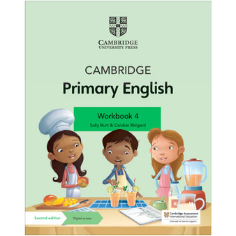 Cambridge Primary English Workbook 4 with Digital Access (1 Year) - ISBN 9781108760010