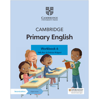 Cambridge Primary English Workbook 6 with Digital Access (1 Year) - ISBN 9781108746281
