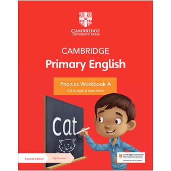 Cambridge Primary English Phonics Workbook A with Digital Access (1 Year) - ISBN 9781108789950
