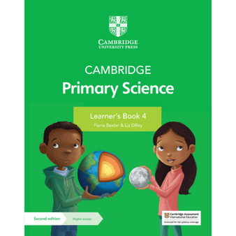 Cambridge Primary Science Learner's Book 4 with Digital Access (1 Year) - ISBN 9781108742931