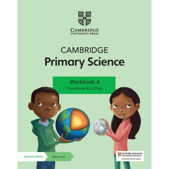 Cambridge Primary Science Workbook 4 with Digital Access (1 Year) - ISBN 9781108742948