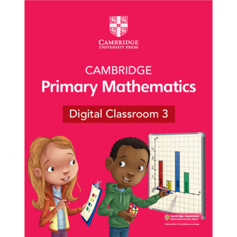 DIGITAL - Cambridge Primary Mathematics Stage 3 Digital Classroom with 1 Year Site Licence - ISBN 9781108824460