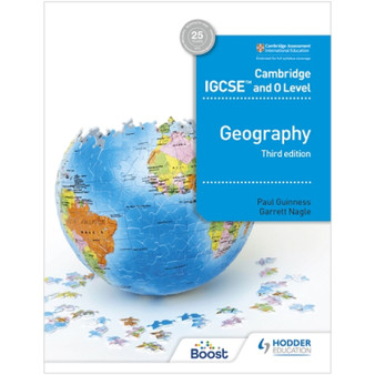 DIGITAL - Hodder Cambridge IGCSE & O Level Geography Boost eBook (3rd edition) - ISBN 9781398333772