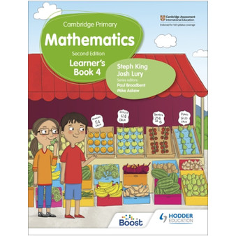 DIGITAL - Hodder Cambridge Primary Mathematics Stage 4 Student's Boost eBook (2nd edition) - ISBN 9781398301054