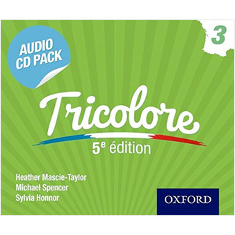 Tricolore Audio CD Pack 3  (5th edition) - ISBN 9781408527429