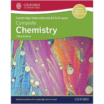 Oxford Cambridge International AS & A Level Complete Chemistry Coursebook - ISBN 9781382005319