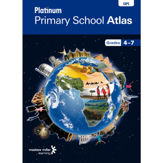 Platinum Primary School Atlas Grades 4-7 - ISBN 9780636144279