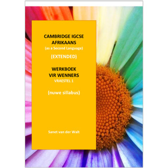 2025 Cambridge Afrikaans IGCSE (EXTENDED) Werkboek vir Wenners (Hardcopy) - 2025AFR-IGCSE-EXTWB