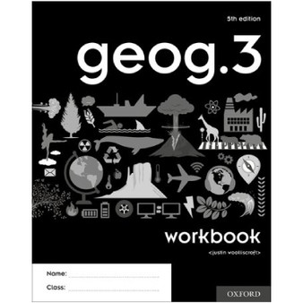 Oxford Geog.3 Workbook for Cambridge Secondary 1 Learners (5th edition) - ISBN 9780198489931