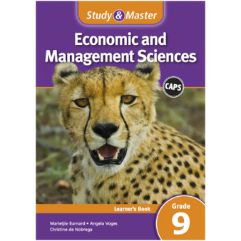 Study & Master Economic and Management Sciences Learner's Book Grade 9 - ISBN 9781107665262 Study & Master Economic and Management Sciences Learner's Book Grade 9 - ISBN 9781107665262