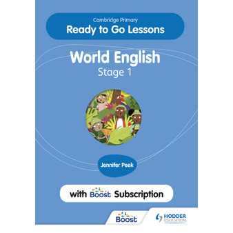 Hodder Cambridge Primary Ready to Go Lessons for World English 1 with Boost Subscription Teaching Resource - ISBN 9781398351653