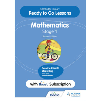 Hodder Cambridge Primary Ready to Go Lessons for Mathematics 1 with Boost Subscription Teacher's Resource (2nd edition) - ISBN 9781398351257
