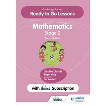 Hodder Cambridge Primary Ready to Go Lessons for Mathematics 2 with Boost Subscription Teacher's Resource (2nd edition) - ISBN 9781398351264