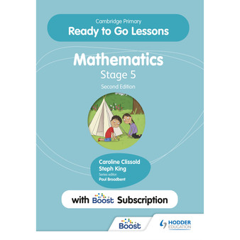 Hodder Cambridge Primary Ready to Go Lessons for Mathematics 5 with Boost Subscription Teacher's Resource (2nd edition) - ISBN 9781398351295